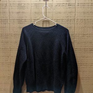 J. Crew navy blue sweater, size small